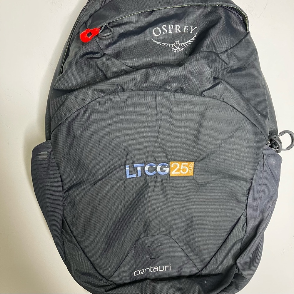 Osprey Centauri backpack with embroidery dark gray - Picture 2 of 9